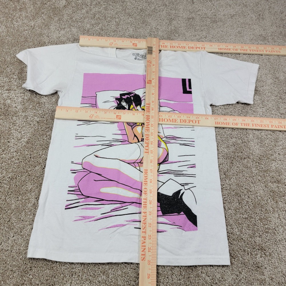 Cowboy Bebop Anime Graphic Tee Funimation Sunrise White T-Shirt S - Picture 3 of 4